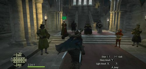 You'll get further instructions from Aldous - he's usually in the throne room - Come to Court - Act II - Dragons Dogma - Game Guide and Walkthrough