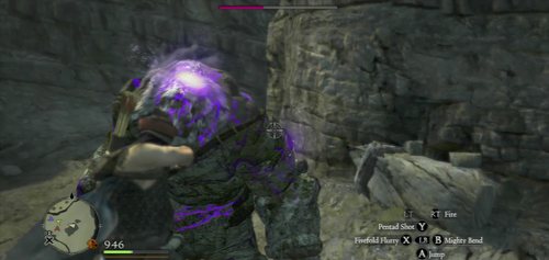 At the other side of the canyon there is another opponent - a Golem - Griffins Bane - Act III - Dragons Dogma - Game Guide and Walkthrough