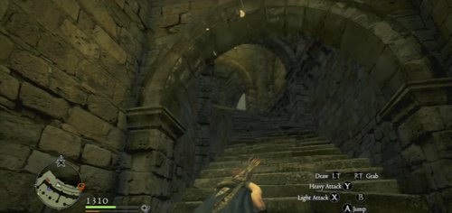 Pass through other chambers and climb the narrow winding stairs - Griffins Bane - Act III - Dragons Dogma - Game Guide and Walkthrough