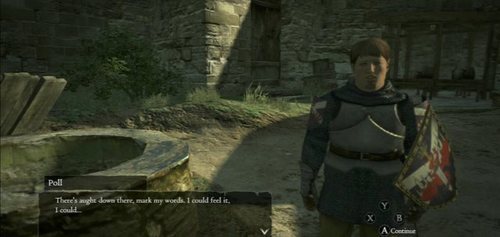 The quest begins at the well, with Poll - Deep Trouble - Act I - Dragons Dogma - Game Guide and Walkthrough