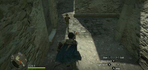 To convince Pip to agree, you need to chase after him all around the city - catch up with him and grab him when you're close - Land of Opportunity - Act I - Dragons Dogma - Game Guide and Walkthrough