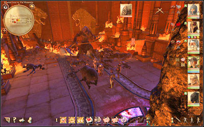 Begin fight with Kazak - 8. Kazak, Wading in Blood - Main quests - Drakensang: Phileassons Secret - Game Guide and Walkthrough