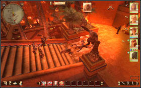 During the conversation with Nirtana and Guardian of Knowledge magic words happen that you can remind everything to the guard - 10. The Fall of Tie'Shianna - Main quests - Drakensang: Phileassons Secret - Game Guide and Walkthrough