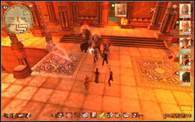 First reinforcements will appear on the stairs #1, and then at the door leading to the Hall of Knowledge - 10. The Fall of Tie'Shianna - Main quests - Drakensang: Phileassons Secret - Game Guide and Walkthrough