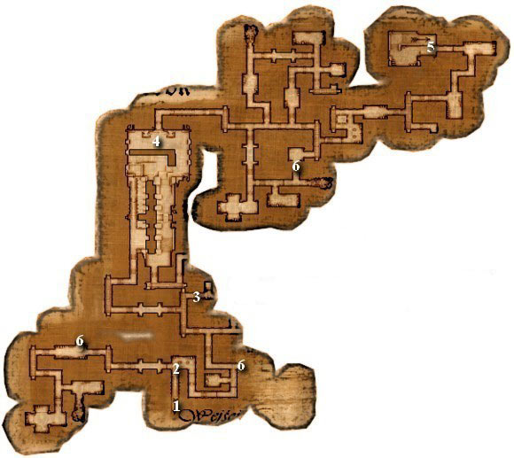 1 - Chapter 2 - Maps: M3.2 Ferdok Sewers - Chapter 2 - Drakensang: The Dark Eye - Game Guide and Walkthrough