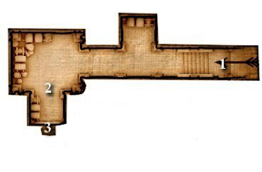 1 - Chapter 2 - Maps: M3.3 Cellar crypt - Chapter 2 - Drakensang: The Dark Eye - Game Guide and Walkthrough