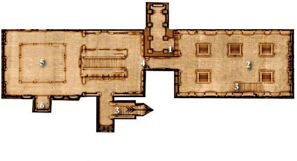 1 - Chapter 3 - Maps: M5.1 City house - Chapter 3 - Drakensang: The Dark Eye - Game Guide and Walkthrough