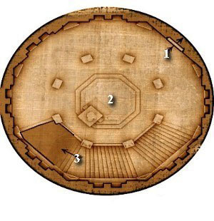 1 - Chapter 3 - Maps: M2.2 Temple of Hesinde - Chapter 3 - Drakensang: The Dark Eye - Game Guide and Walkthrough