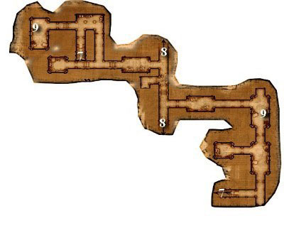 7 - Chapter 3 - Maps: M2.2 Temple of Hesinde - Chapter 3 - Drakensang: The Dark Eye - Game Guide and Walkthrough