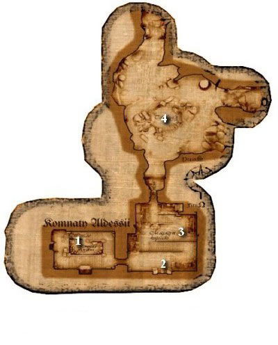1 - Chapter 8 - Maps: M10.5 Aldessias chambers - Chapter 8 - Drakensang: The Dark Eye - Game Guide and Walkthrough