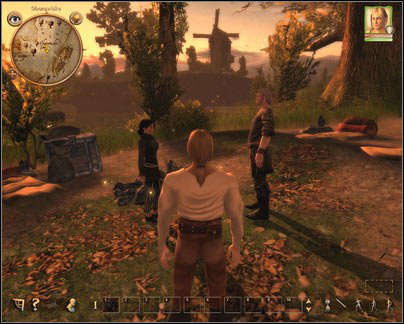 Go to the camp - Encampment | Main quests - Main quests - Drakensang: The River of Time Game Guide