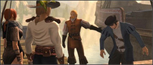 Youll meet Ardo and captain Delbrack (M3, 22) near the ship - Nadoret - p. 2 | Main quests - Main quests - Drakensang: The River of Time Game Guide