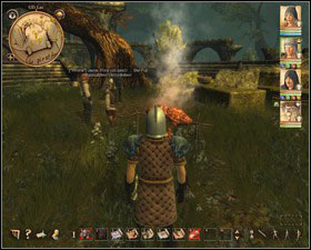 Persuade the boy to make a joke to Crow - Elven Forest - p. 1 | Main quests - Main quests - Drakensang: The River of Time Game Guide