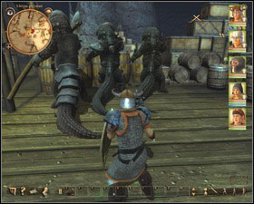 Thunder Fist will join your team for this fight (you cant control her though) - Hidden Harbor | Main quests - Main quests - Drakensang: The River of Time Game Guide