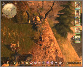 Archer (M20, 9) wants you to destroy two nests with harpys eggs (M20, 10) - Nadoret Castle - p. 1 | Main quests - Main quests - Drakensang: The River of Time Game Guide