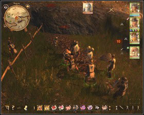 After conversation with blacksmith, take a sword from the chest - Nadoret Castle - p. 1 | Main quests - Main quests - Drakensang: The River of Time Game Guide