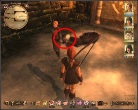 Talk to Hesindiane and shell tell you that her master was working on summoning spell but it has ended badly - Nadoret 2 (After the quest 13. A toll is not enough) - p. 2 | Side quests - Side quests - Drakensang: The River of Time Game Guide