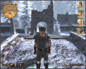 Youll buy the crown at Beno (stands right next to the bridge) finally - Hammerberg | Side quests - Side quests - Drakensang: The River of Time Game Guide