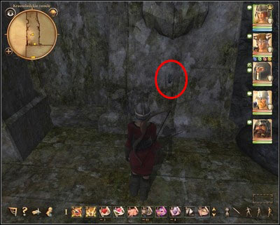 The lever. - Hammerberg | Side quests - Side quests - Drakensang: The River of Time Game Guide