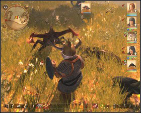 Talk to the huntsman (M24, 2) and youll learn that there are giant beetles (M17, 5) in the reservation, which eat tree bark - The Reservation | Side quests - Side quests - Drakensang: The River of Time Game Guide