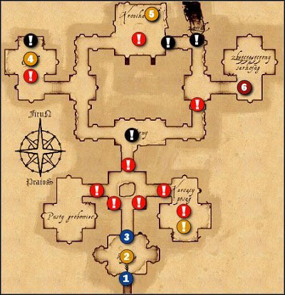 1 - M8 Nadoret - the crypt - Maps - Drakensang: The River of Time Game Guide