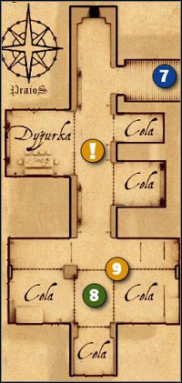 7 - M10 Customs stronghold - the main tower - Maps - Drakensang: The River of Time Game Guide