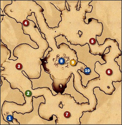 1 - M11 Customs stronghold - Thurstein Cave - Maps - Drakensang: The River of Time Game Guide