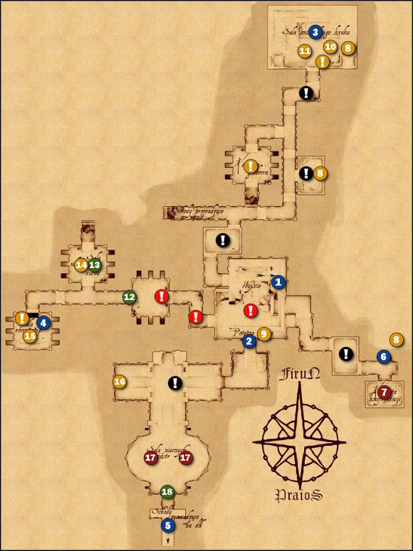 1 - M13 Bosparian ruins - Maps - Drakensang: The River of Time Game Guide