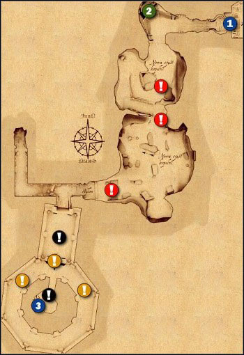 1 - M18 Dwarven tunnels (2nd visit) - Maps - Drakensang: The River of Time Game Guide