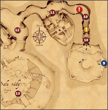 9 - M18 Dwarven tunnels (2nd visit) - Maps - Drakensang: The River of Time Game Guide