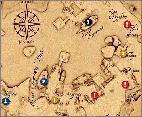 1 - M19 Hidden harbor - Maps - Drakensang: The River of Time Game Guide
