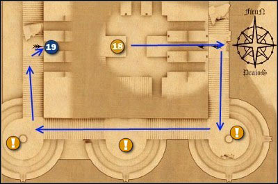 18 - M23 Temple of Effered - Maps - Drakensang: The River of Time Game Guide