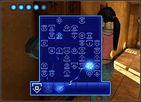 When Zoe will succesfully break the blocade, shell go into the apartment and Lucia will come running up to her - Dreamfall: Chapter 2 - Lost - Dreamfall: Game Guide - Dreamfall: The Longest Journey Game Guide