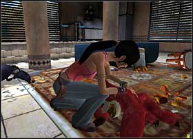 Now, Zoell take out a Watilla parts from Lucia ( brain and power source) and go to the Liv again - Dreamfall: Chapter 2 - Lost - Dreamfall: Game Guide - Dreamfall: The Longest Journey Game Guide