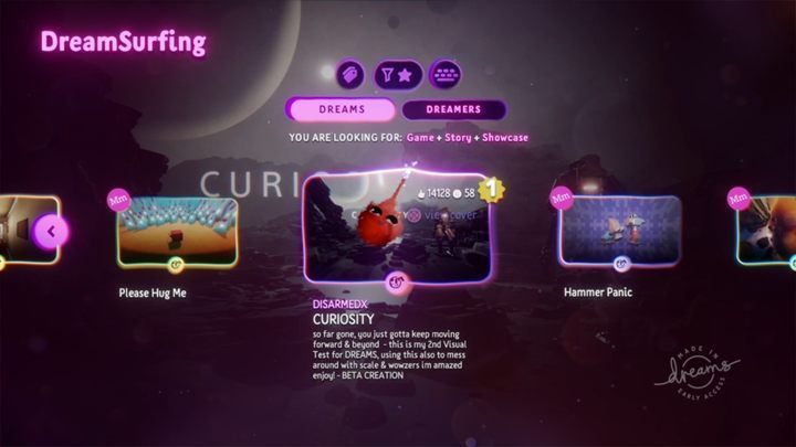 We must highlight that the matter of copyrights isnt completely clear yet - What about the matter of copyrights when it comes to content created in Dreams? - FAQ - Dreams Guide