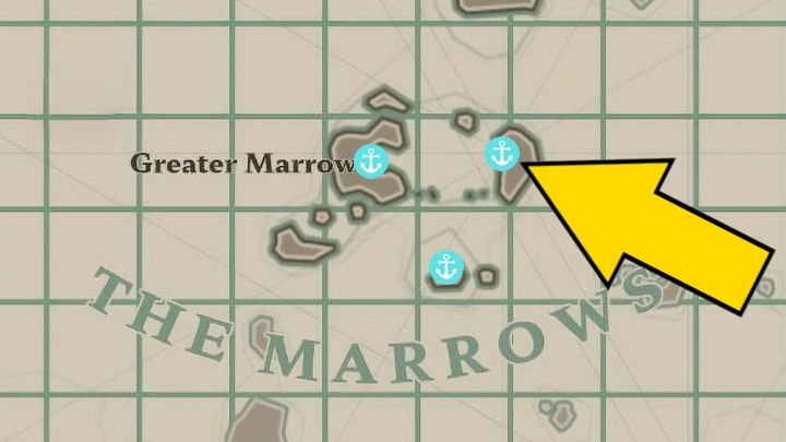 Place the Castaway's silhouette in the cargo hold and head to Little Marrow - Dredge: Castaway - Pursuits - Dredge Guide