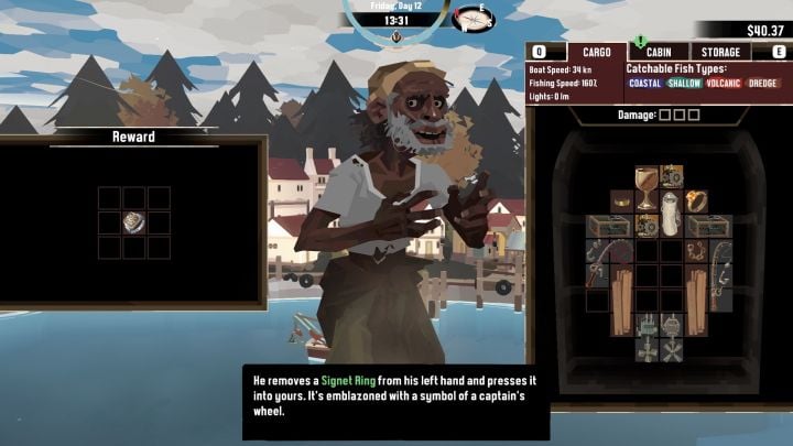 Once you arrive, the Castaway will automatically leave your cargo hold and thank you for your help - Dredge: Castaway - Pursuits - Dredge Guide