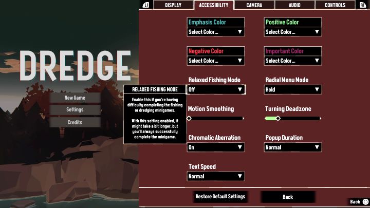 In Dredge, you won't find traditional difficulty levels - there is only a single standard setting - Dredge: Can you change difficulty level? - FAQ - Dredge Guide