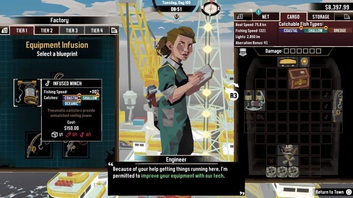 1 - Dredge The Iron Rig: How to catch a Nautilus? - FAQ - Dredge Guide