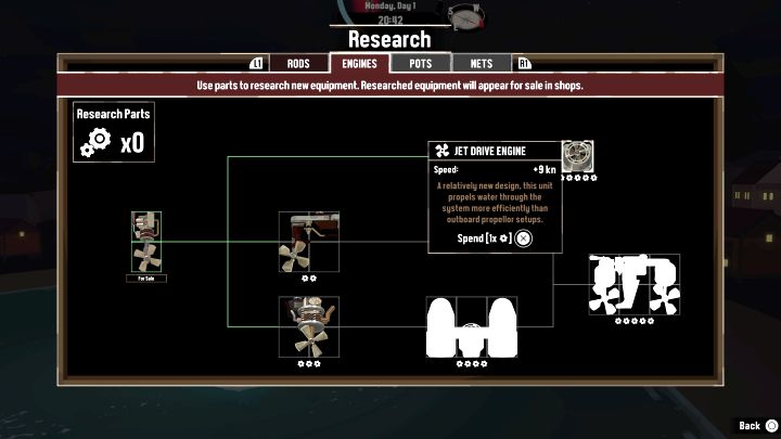 A great engine that only takes up 1 cargo slot - Dredge: List of all Engines - Basics - Dredge Guide