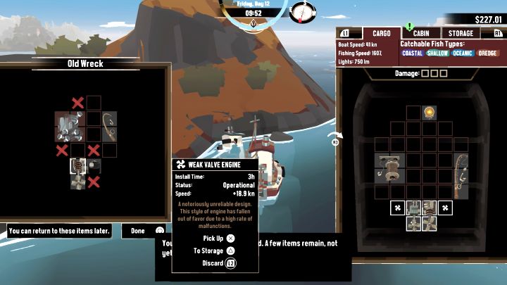 This unit can be found as loot - Dredge: List of all Engines - Basics - Dredge Guide