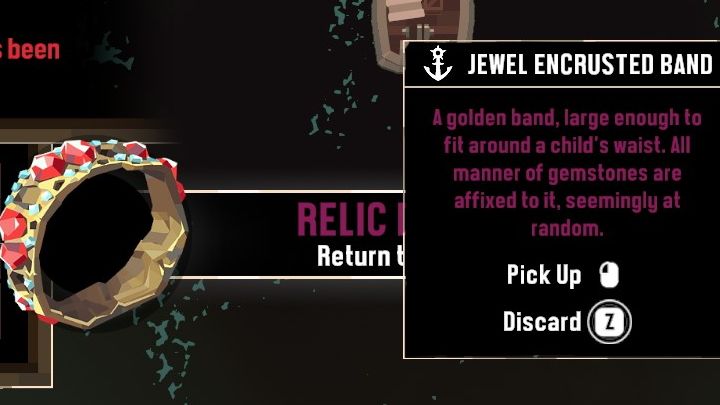 Complete the mini-game to claim the Jewel Encrusted Band - Dredge: The Collector - Pursuits - Dredge Guide