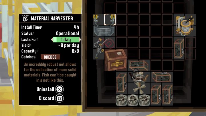 To build a Material Harvester, you will need - Dredge The Iron Rig: How to use the Material Harvester and get Dredge resources? - FAQ - Dredge Guide