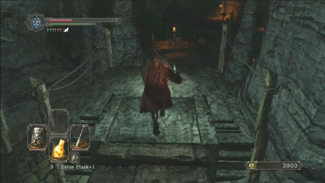 Go straight ahead. - No Mans Wharf - Walkthrough - Dark Souls II - Game Guide and Walkthrough