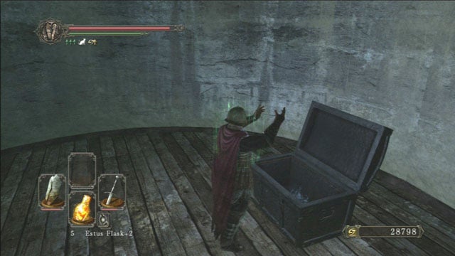Open the chest. - Belfry Luna - Walkthrough - Dark Souls II - Game Guide and Walkthrough