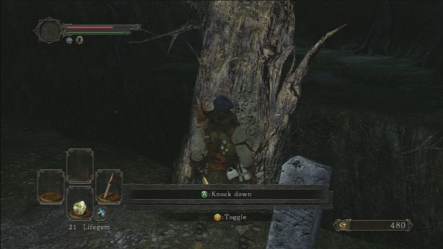 Kick the tree - Things Betwixt - Walkthrough - Dark Souls II - Game Guide and Walkthrough