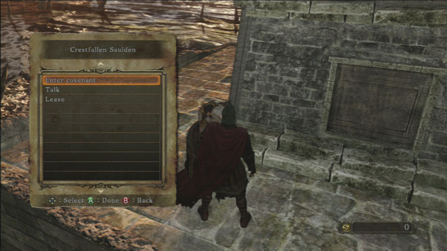 Entering a covenant - 8. Covenant - 4. Healing - Dark Souls II - Game Guide and Walkthrough