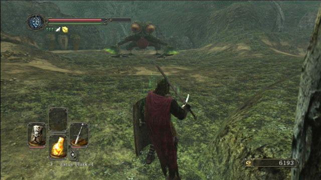 Defeat the frog - Shaded Ruins - Walkthrough - Dark Souls II - Game Guide and Walkthrough