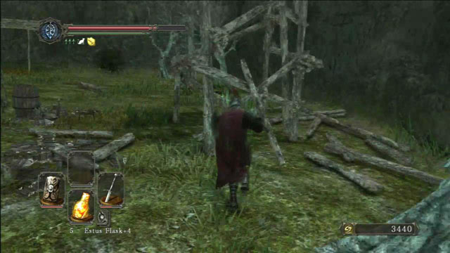 Destroy the towers - Brightstone Cove Of Tseldora - campsite - Walkthrough - Dark Souls II - Game Guide and Walkthrough