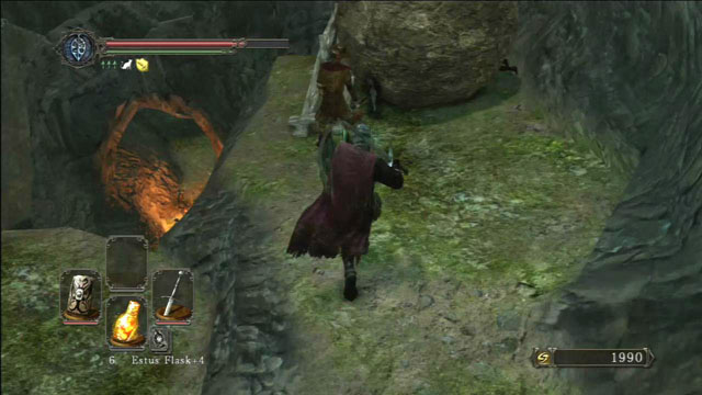 Kill the guard - Brightstone Cove Of Tseldora - campsite - Walkthrough - Dark Souls II - Game Guide and Walkthrough